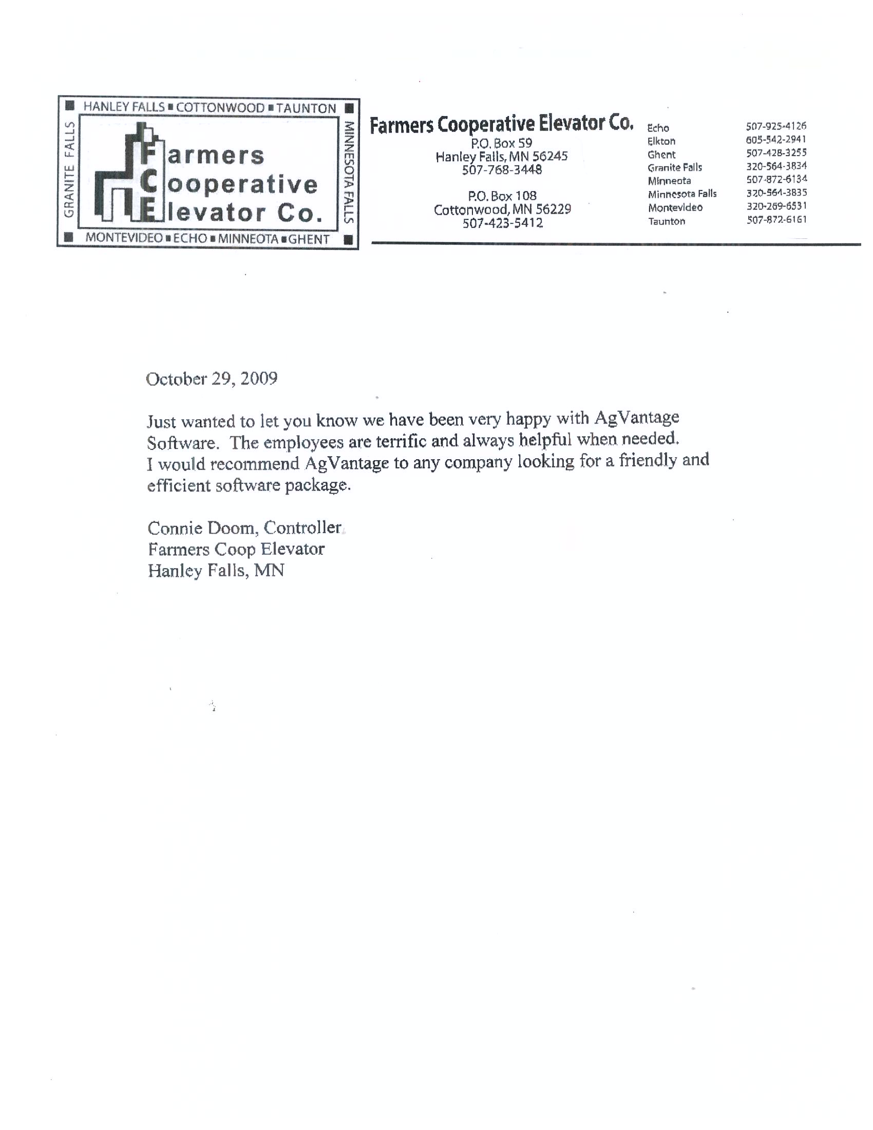 AgVantage Software. Inc